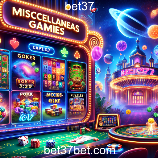 Descubra a Diversidade dos Jogos Diversos no Bet37
